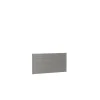 Biohort Wandpaneel für Sichtschutz ohne Acrylglas 180x90 quarzgrau-metallic