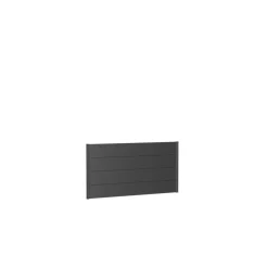 Biohort Wandpaneel für Sichtschutz ohne Acrylglas 180x90 dunkelgrau-metallic