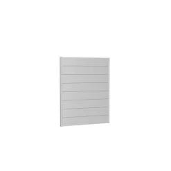 Biohort Wandpaneel für Sichtschutz ohne Acrylglas 150x180 silber-metallic