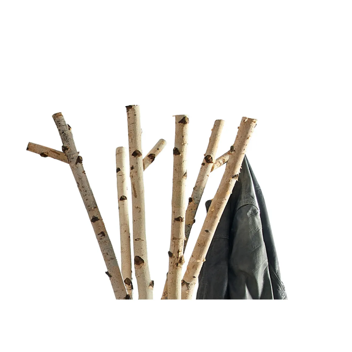 Birkenstamm 90 cm Durchmesser 2-4 cm