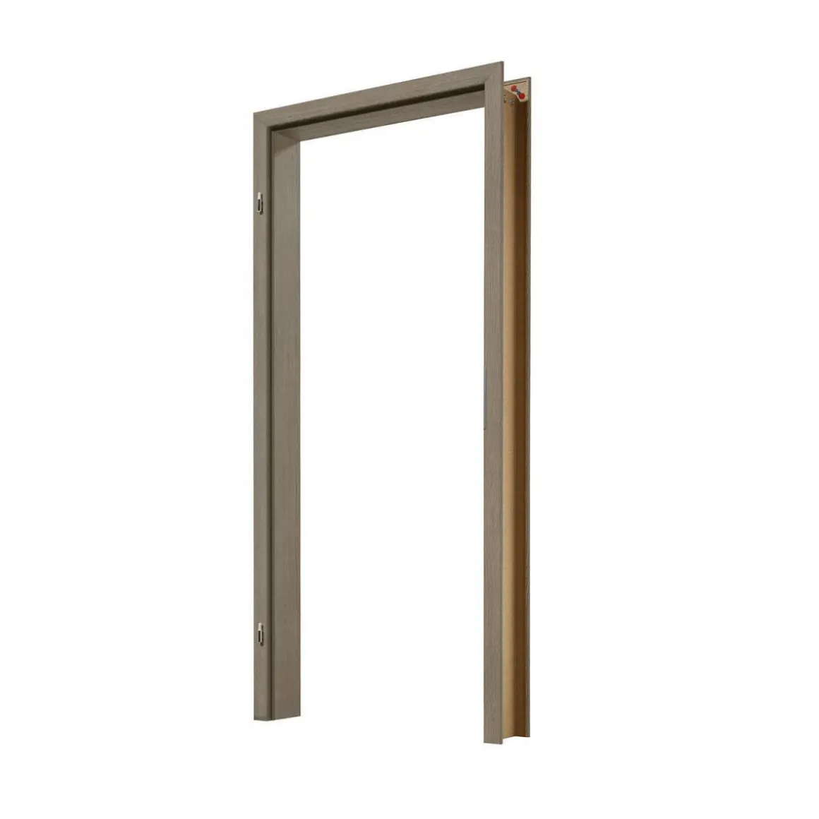 Borne Türzarge komplett CPL Lärche smoke 86 x 198,5 x 14 cm DIN rechts