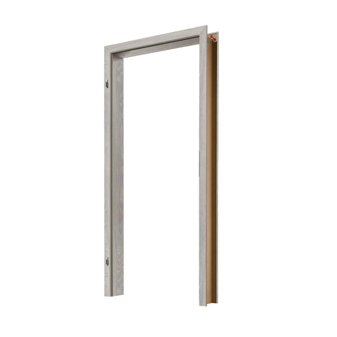 Borne Türzarge komplett CPL Eiche basalt 86 x 198,5 x 16 cm DIN links