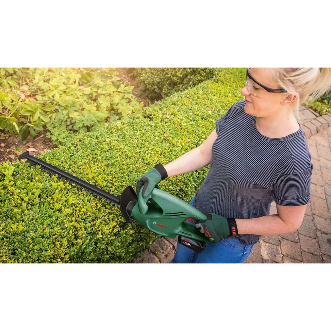 Bosch Akku-Heckenschere EasyHedgeCut 18-45 ohne Akku