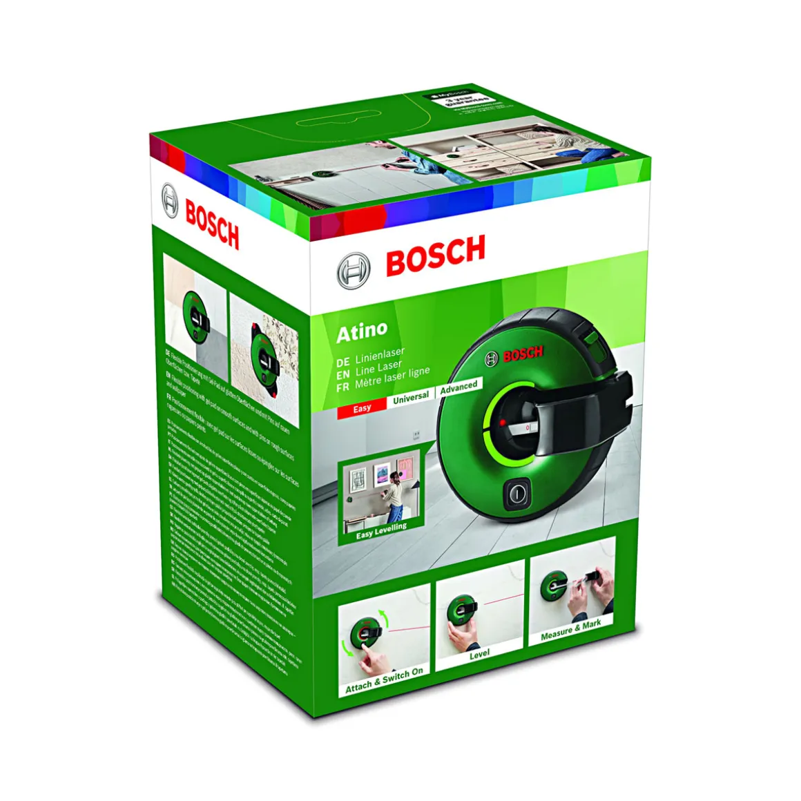 Bosch Atino Linienlaser mit Maßband