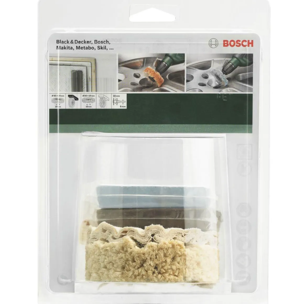 Bosch DIY Profi-Polierset 5- teilig