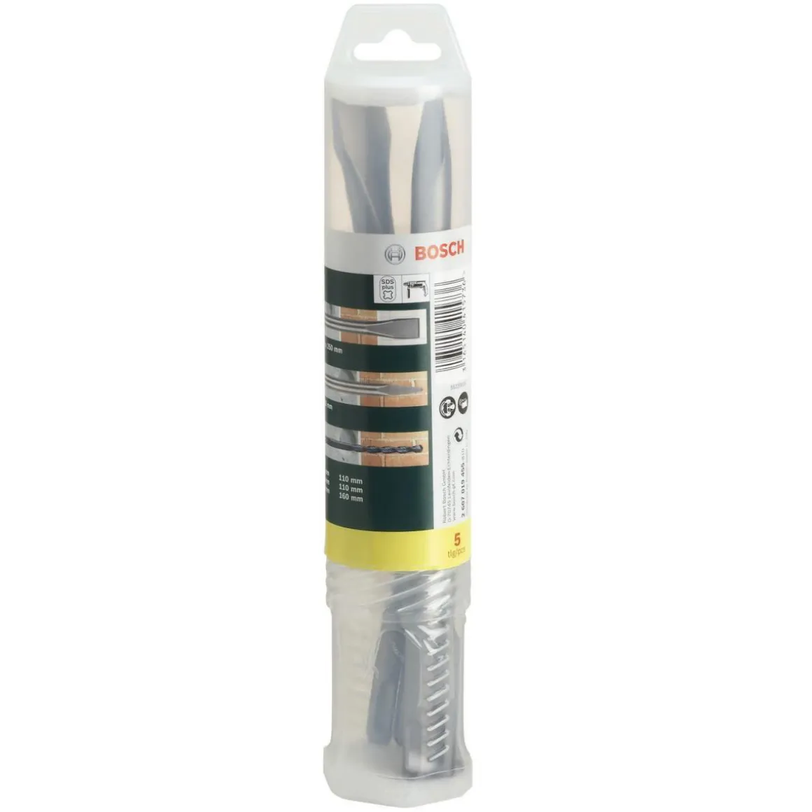 Bosch Prom SDS-plus Meissel- und Bohrer-Set 5- teilig