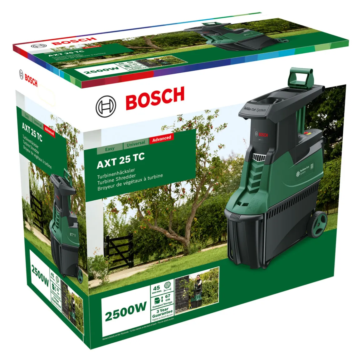 Bosch Turbinenhäcksler AXT 25 TC