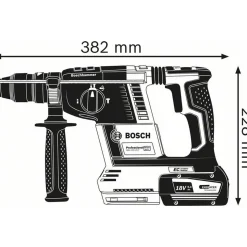 Bosch Professional Akku-Bohrhammer GBH 18V-26 F Professional SDS-plus