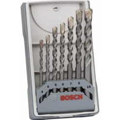 Bosch 7-teiliges CYL-3 Betonbohrer-Set 4/5/6/6/7/8/10 mm