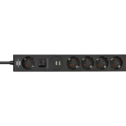 Brennenstuhl 5-fach Steckdosenleiste mit Power-Delivery 1,5m