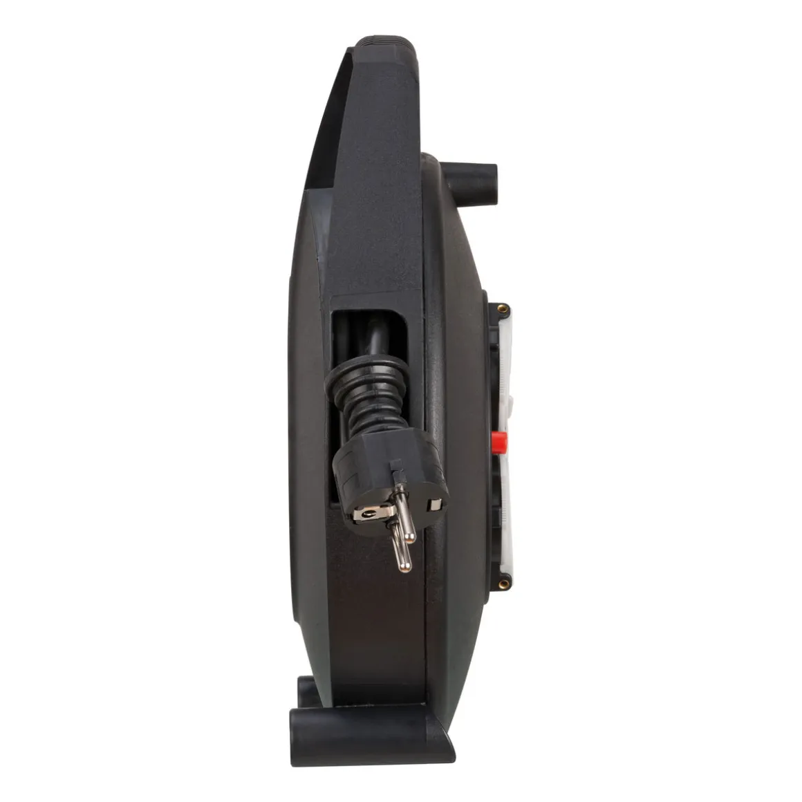 Brennenstuhl Kabelbox Vario-Line mit USB 10 m schwarz