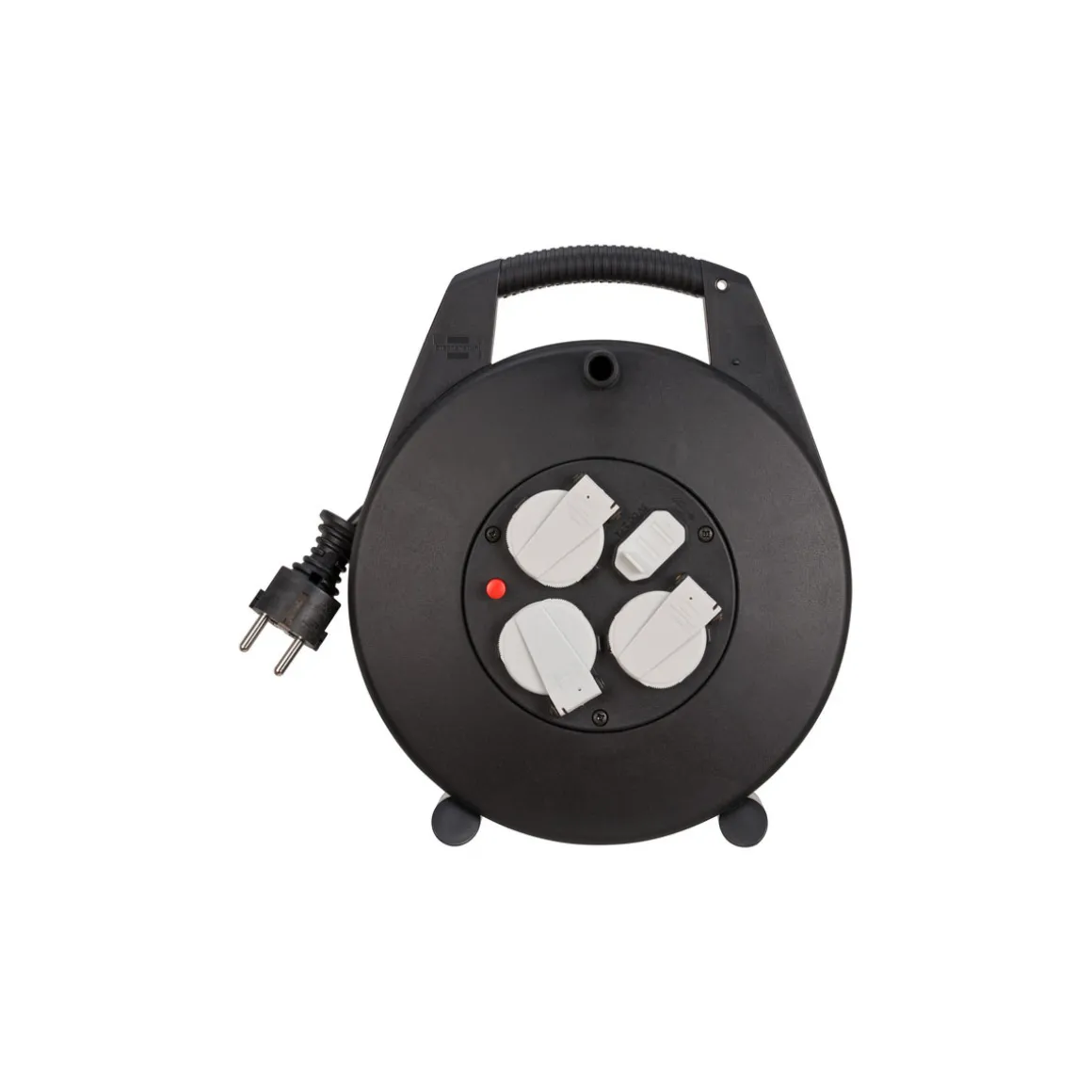 Brennenstuhl Kabelbox Vario-Line mit USB 10 m schwarz