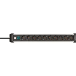 Brennenstuhl Premium-Alu-Line Steckdosenleiste 10-fach
