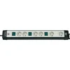 Brennenstuhl Steckdosenleiste Premium-Line 6-fach3 Schalter 3 m Kabel grau