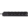 Brennenstuhl Steckdosenverteiler 6-fach schwarz