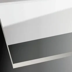 Breuer Drehtür mit Festteil Panorama für Nische Anschlag links schwarz matt Intima 800 mm