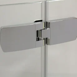 Breuer Eckeinstieg Avanta Drehtür 4-teilig alu chromeffekt Intima 800/1200 mm