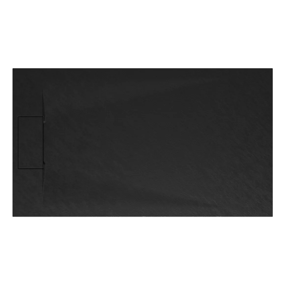 Breuer QUICK72 Duschwanne Lite Line Steinoptik anthrazitgrau 900x1200 mm