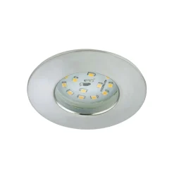 Briloner LED-Einbauleuchte Aluminium Modul rund
