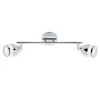 Briloner LED-Spotserie 2 Spots silber