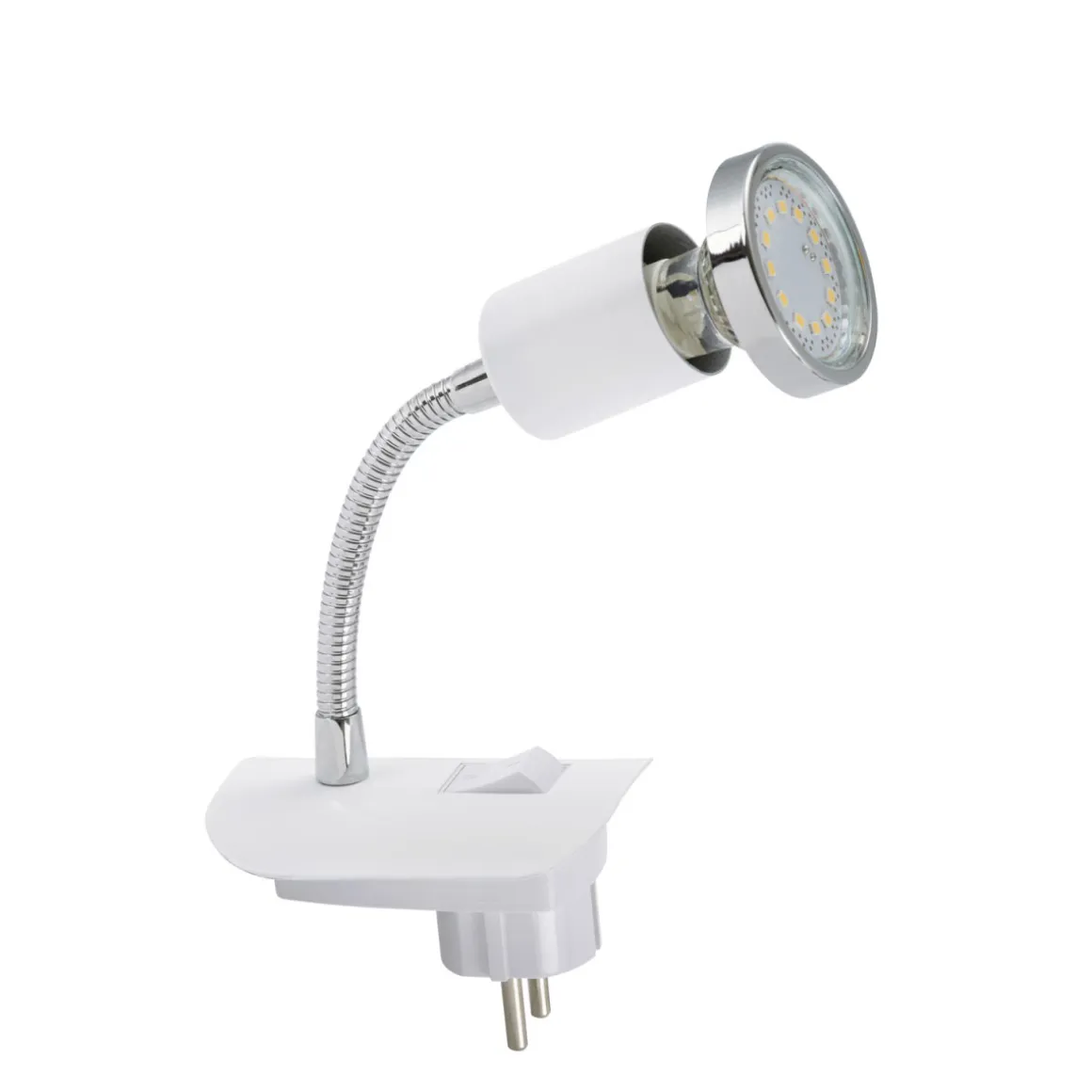 Briloner LED-Steckerleuchte Clip weiß