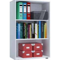 Büroregal Lona XL ohne Türen weiß