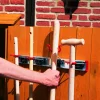 Bruns- Schiene mit 4 Gerätehaltern