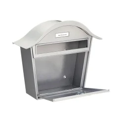 Burg Wächter Briefkasten Holiday silber