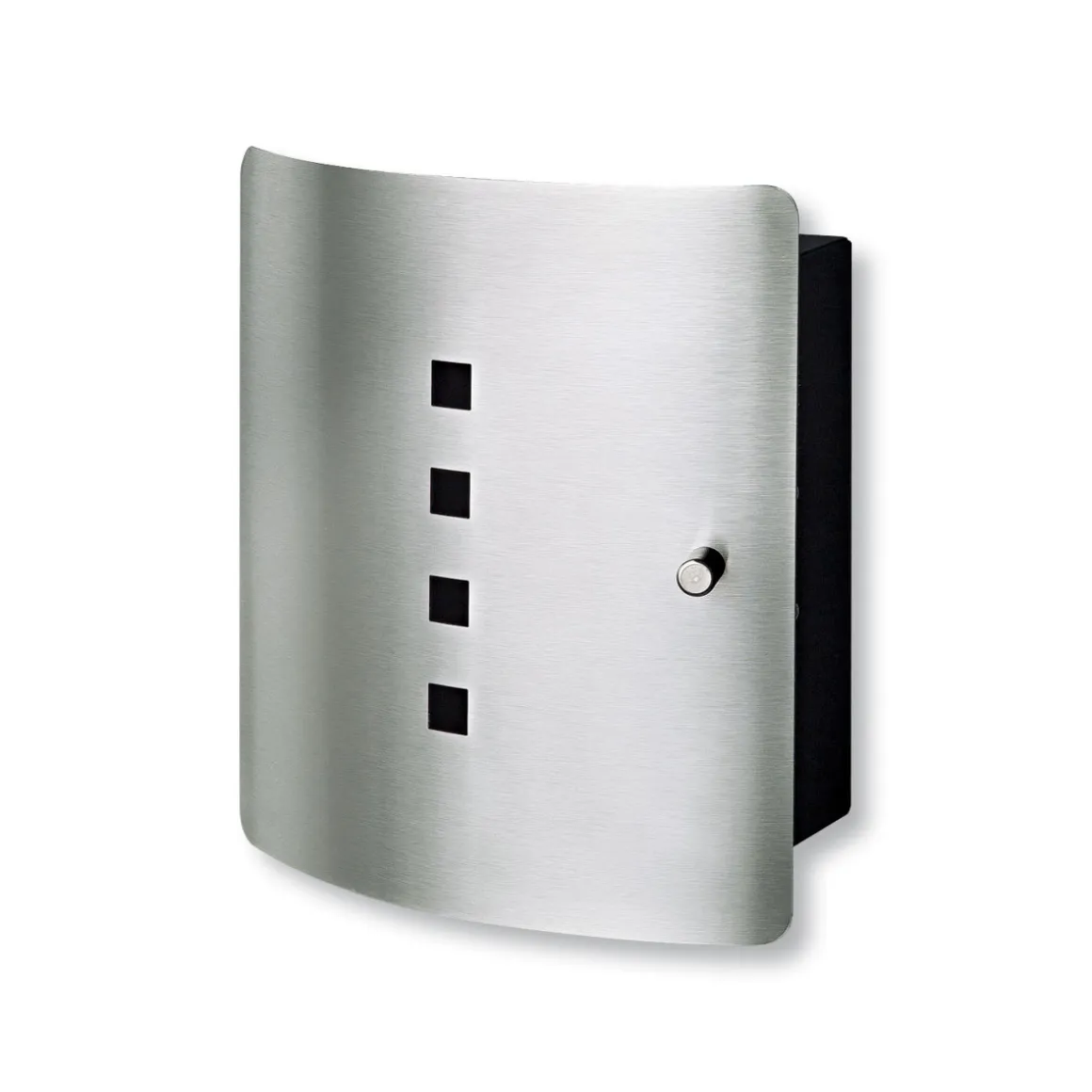 Burg Wächter Schlüsselschrank QUAD 6204/10 Ni 21 x 24 x 7 cm schwarz-silber