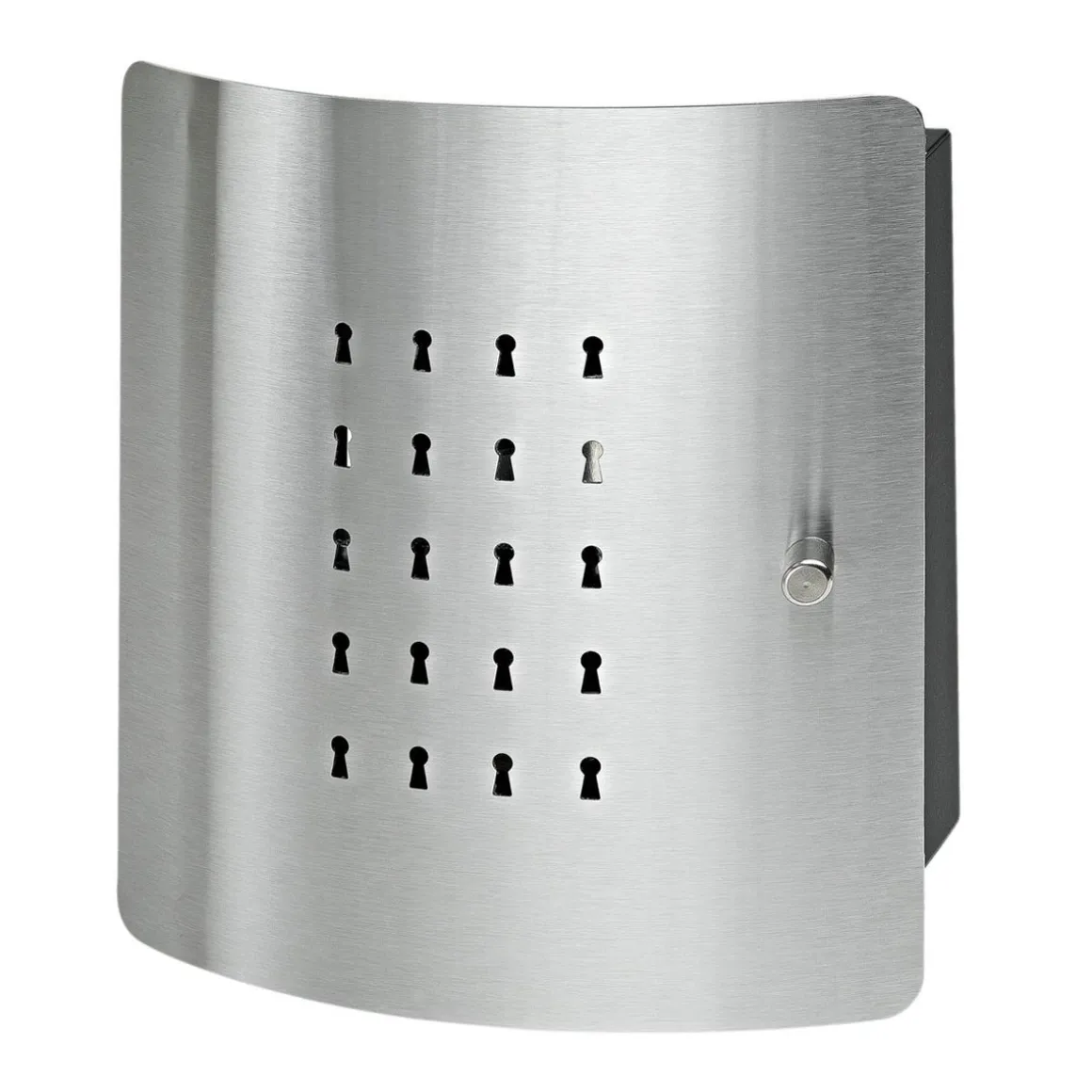 Burg Wächter Schlüsselschrank SLOT 6220/10 Ni 21 x 24 x 7 cm schwarz-silber