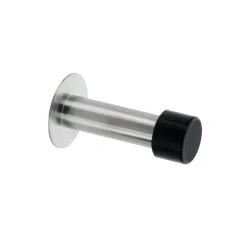 Burg Wächter Wand-Türstopper TSW 2390 NI Ã˜5,1 x 9 cm Edelstahl