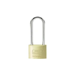 Burg Wächter Zylinder-Vorhängeschloss Secu Lock 405 HB 37,8 x 101,1 x 12,6 mm Messing