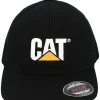 CAT Kappe Flexfit schwarz Größe S+M