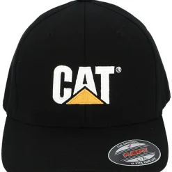 CAT Kappe Flexfit schwarz Größe S+M