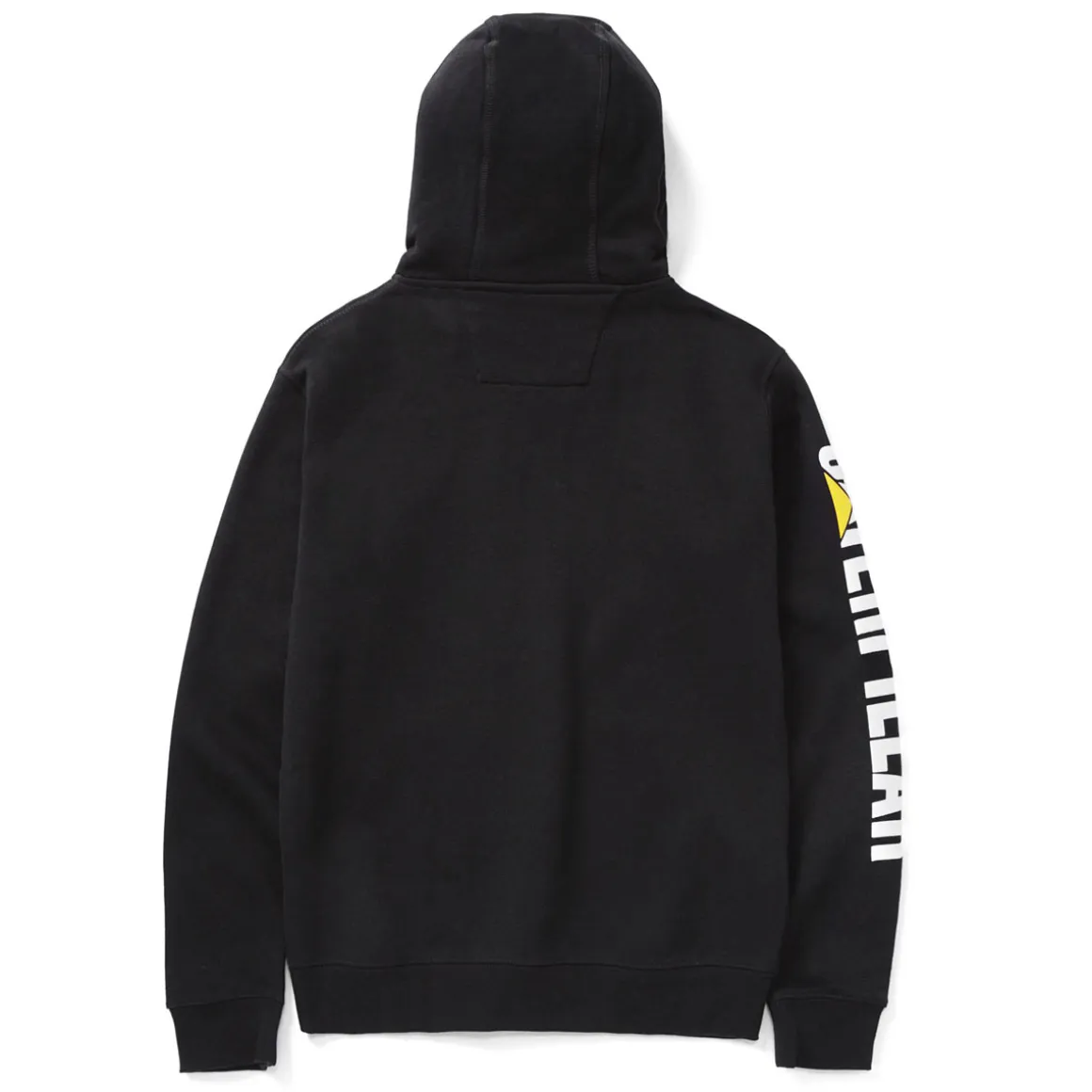 CAT Zip Hoodie Banner schwarz Gr. L