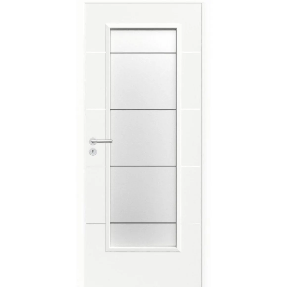Classen Zimmer-Tür M.1 Weiß CPL 73,5 cm Anschlag links