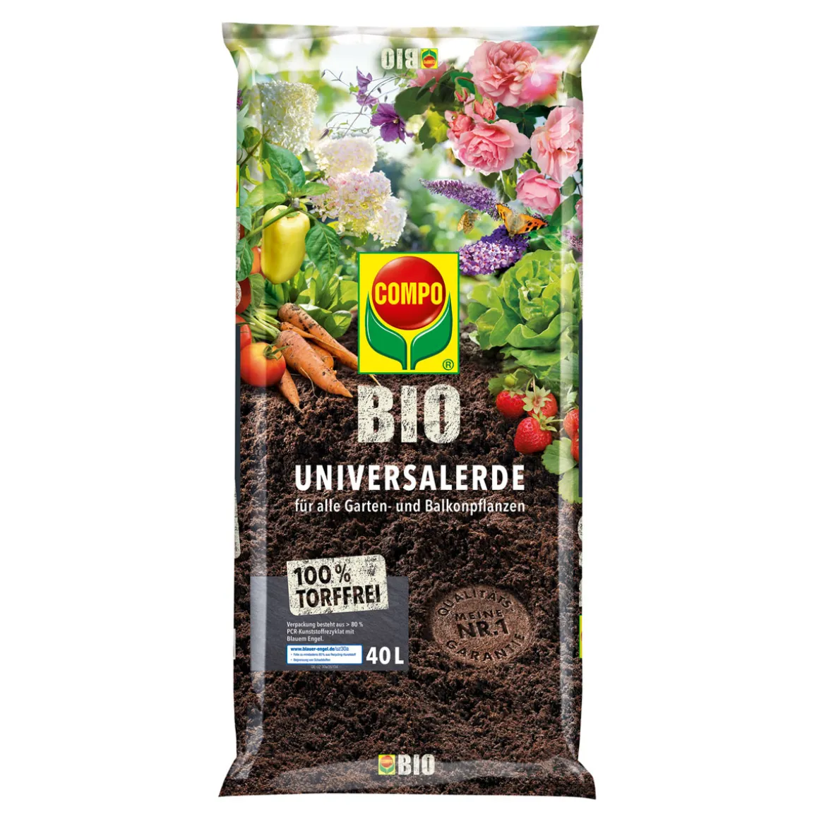 Compo BIO Universal-Erde torffrei 40 L