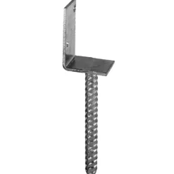 Connex HV-Pfostenträger L-Form 8,5 x 6 x 10 x 20 cm verzinkt