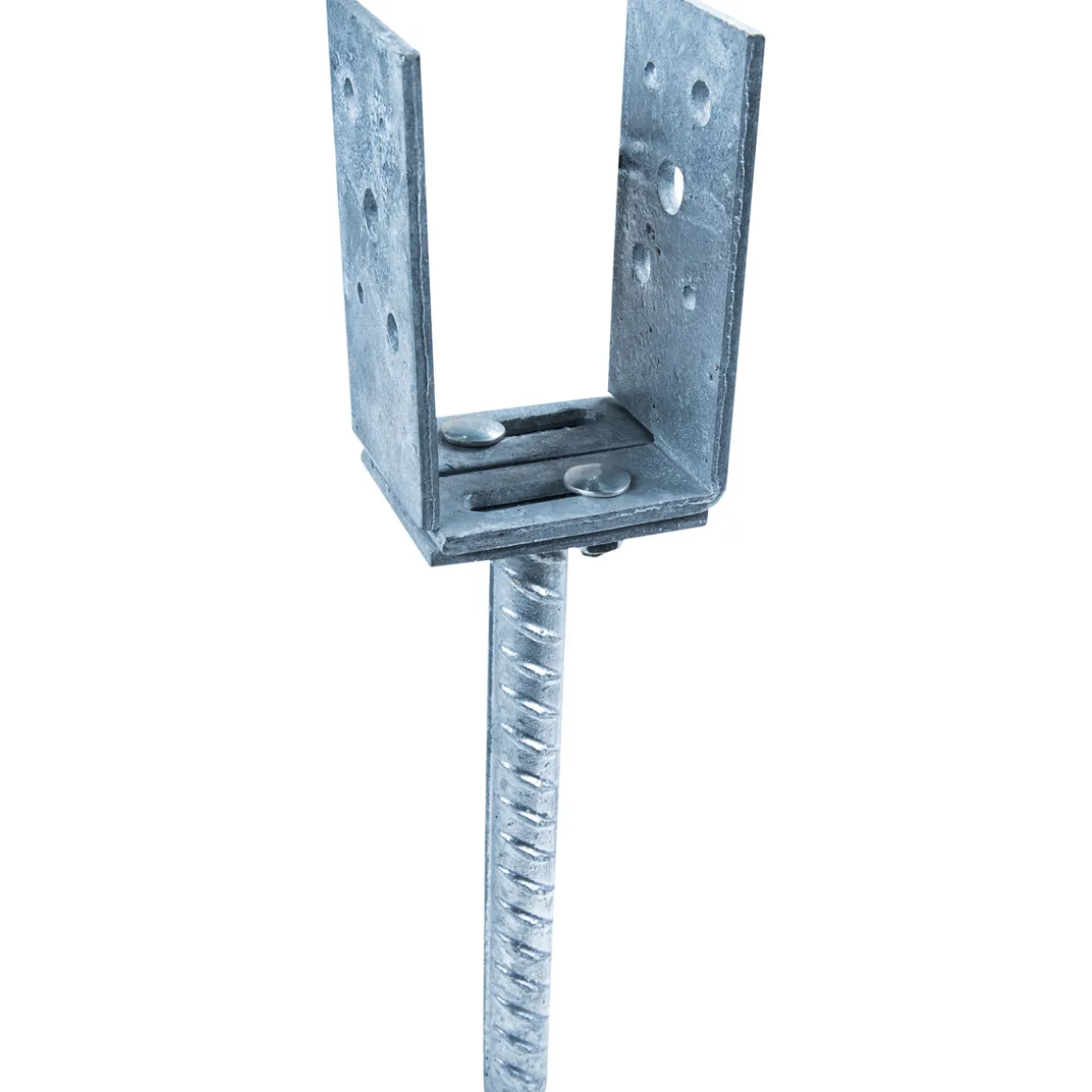 Connex Pfostenträger 65 x 13 cm verstellbar verzinkt