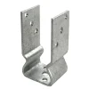 Connex Pfostenträger mit Sicke 6 cm