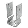 Connex Pfostenträger mit Sicke 6 cm