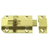 Connex Profilriegel gerade 2,5 x 6 cm Messing