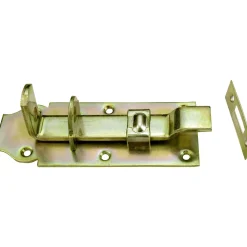 Connex Schlossriegel gekröpft 55 x 140 mm verzinkt gelb