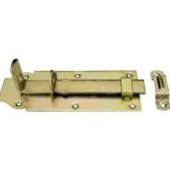 Connex Schlossriegel gerade 55 x 140 verzinkt gelb