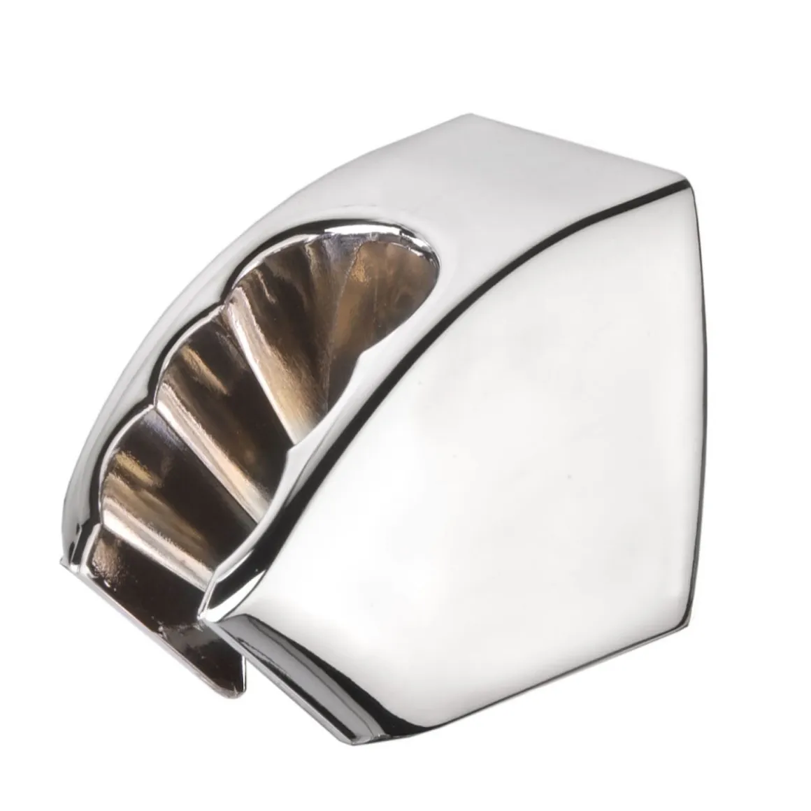 Cornat Brause-Wandhalter oval 3-fach chrom