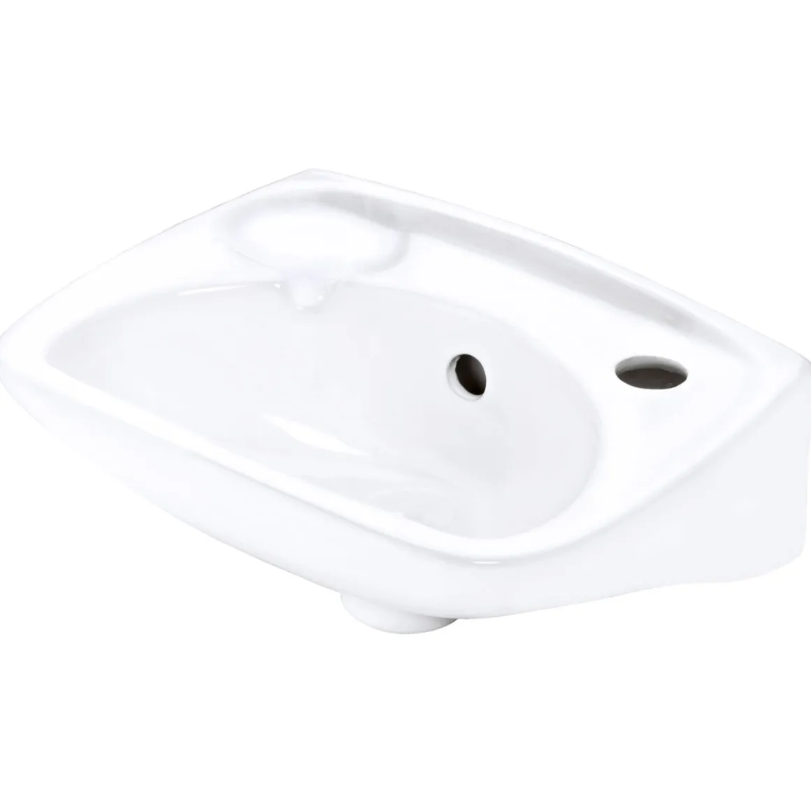 Cornat Handwaschbecken Ronda HWB 36 cm weiss