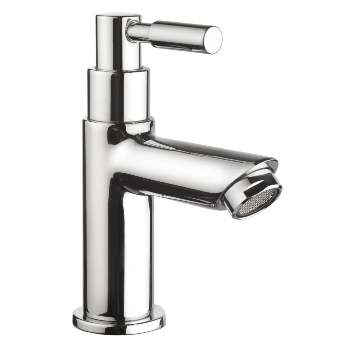 Cornat Waschtischarmatur Nano Standventil L-Griff chrom