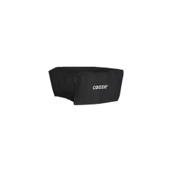 COZZE Abdeckung Überzug für 17" Pizzaofen Gas und Elektro schwarz Oxford 61,50 x 61,50 x 28,50 cm