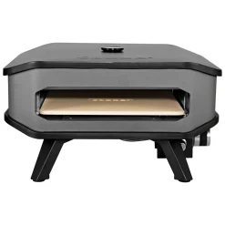 COZZE Pizzaofen Gas mit Thermometer und Pizzastein