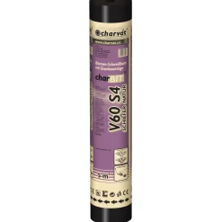 Dachpappe charBIT V60 S4 mit Glasvlieseinlage schiefer natur